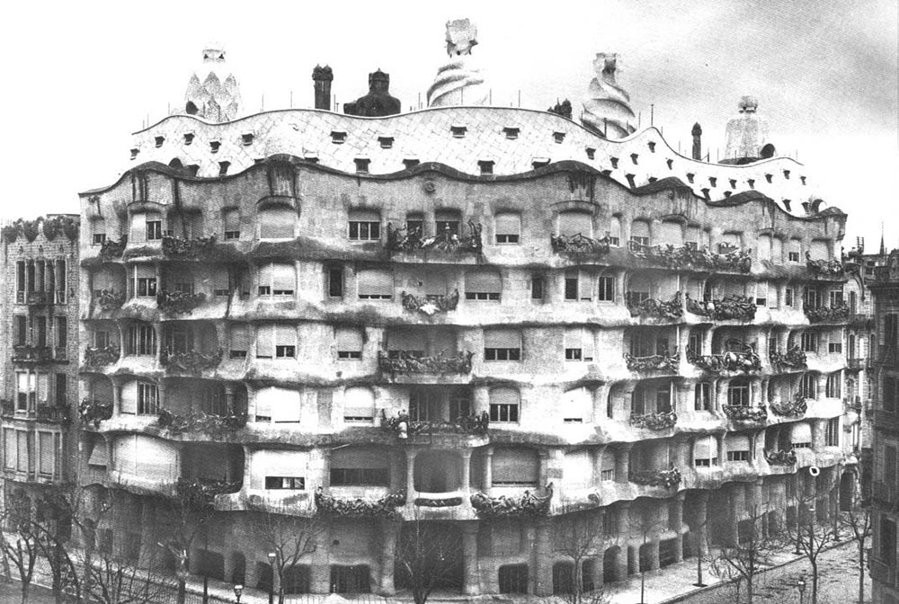 Casa Milà early 20th century