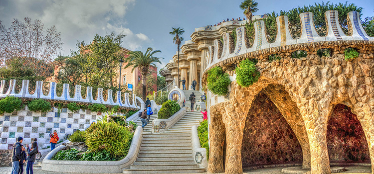 Park Guell entrance